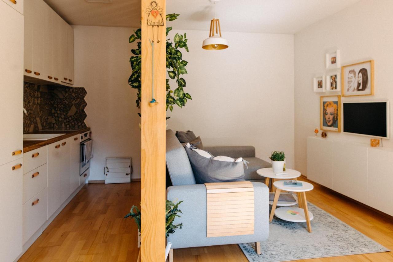 Apartman V Srdci Znojma „Jako Doma“ Znojmo Luaran gambar